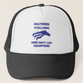 Baltimore Stallions Trucker Pet (Voorkant)