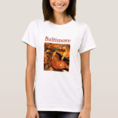 Baltimore Steamed Crabs Logo T-shirt (Voorkant)