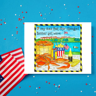 Baltimore Summer Inspirerend Post Card Briefkaart