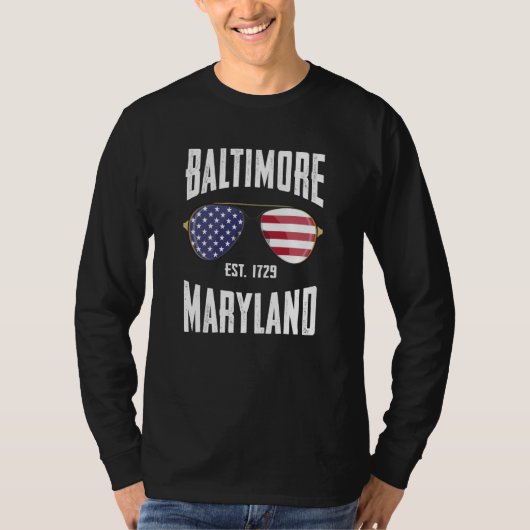 Baltimore T-shirt (Voorkant)