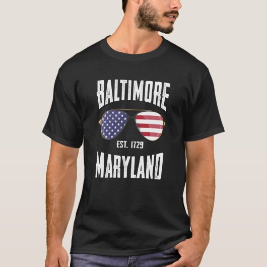 Baltimore T-shirt (Voorkant)