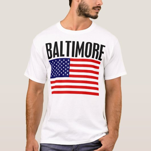 Baltimore T-shirt (Voorkant)