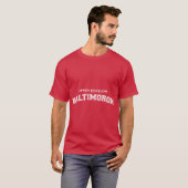 Baltimore T-shirt (Voorkant volledig)