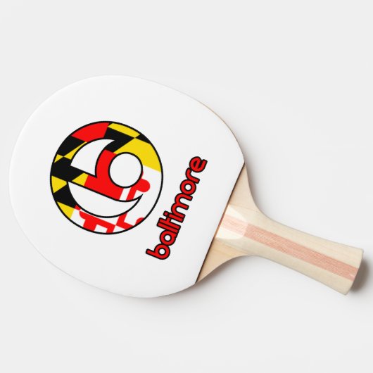 Baltimore Tafeltennisbatje (Zijkant)