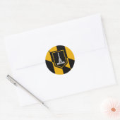 Baltimore, Verenigde Staten Ronde Sticker (Envelop)