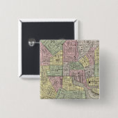 Baltimore Vierkante Button 5,1 Cm (Voorkant /achterkant)