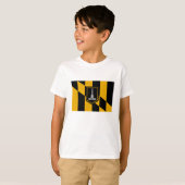 Baltimore Vlag T-shirt (Voorkant volledig)
