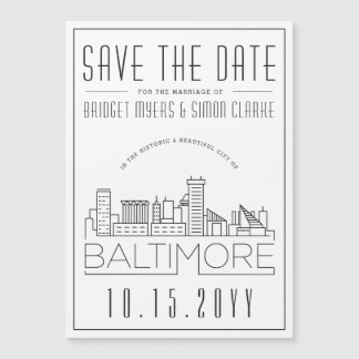 Baltimore Wedding | De gestileerde Veldlijn sparen