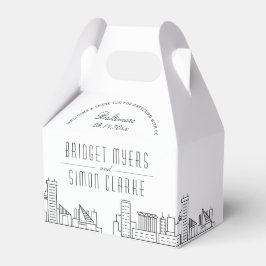 Baltimore Wedding Favor Box Bedankdoosjes