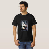 Baltimore weerspiegeld: Verenigd & Sterk T-shirt (Voorkant volledig)