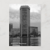 Baltimore World Trade Center Briefkaart (Voorkant)