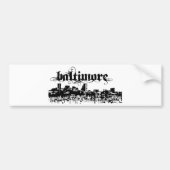 Baltimore zet je stad aan bumpersticker (Voorkant)
