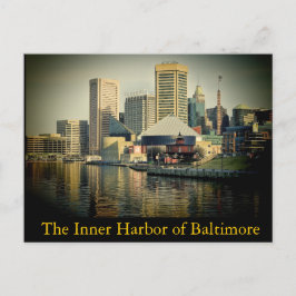 Baltimore's binnenhaven briefkaart
