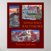 Baltimore's Little Italy poster (Voorkant)