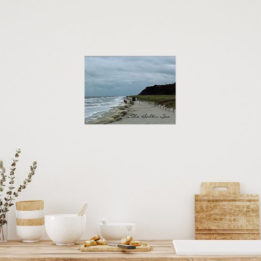 Baltisch Zee Beach Poster (Keuken)