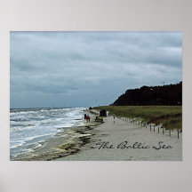 Baltisch Zee Beach Poster