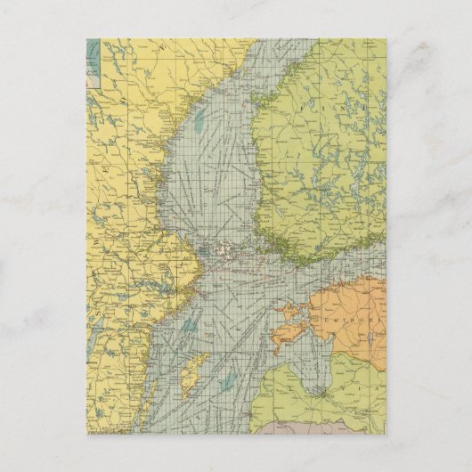 Baltisch Zee Briefkaart (Voorkant)