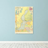 Baltisch Zee Canvas Afdruk (Insitu (Houten vloer))