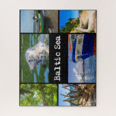 Baltisch Zee, collage Legpuzzel (Verticaal)