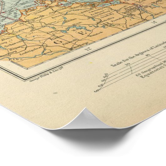 Baltisch Zee Poster (Hoek)