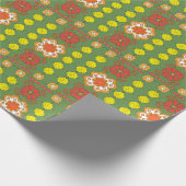 Baltisch zonnepatroon cadeaupapier (Hoek)