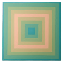 Baltische Fuzzy Perzik Vierkanten Keramische Tegel Tegeltje