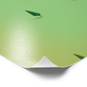 Baltische kaart van het zee foto afdruk (Hoek)