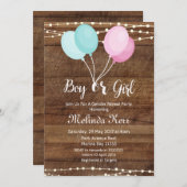 Baltische partij: uitnodiging (Voorkant / Achterkant)