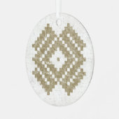 baltische patroonpanevala metalen ornament (Voorkant links)