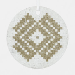  baltische patroonpanevala metalen ornament