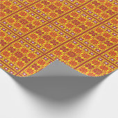 Baltische Star-ontwerp Cadeaupapier (Hoek)