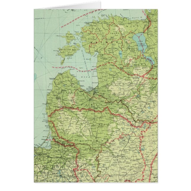 Baltische staten en Oost-Pruisen (Voorkant)