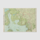 Baltische staten en Oost-Pruisen Tissuepapier (Voorkant)