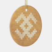 Baltische Symbolen Geel  Keramisch Ornament (Rechts)