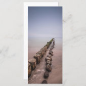 Baltische Zee Beach-fotokaart (Voorkant / Achterkant)