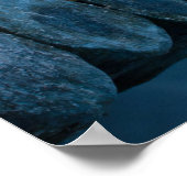 Baltische Zee Breaker Poster (Hoek)