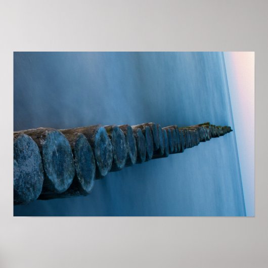 Baltische Zee Breaker Poster (Voorkant)