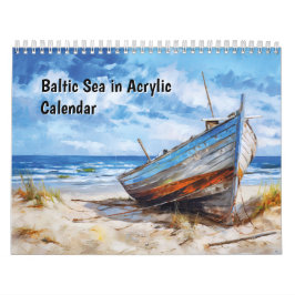 Baltische Zee in Acryl – Kalender