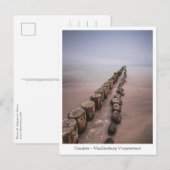 Baltische Zee Reisfoto Briefkaart (Voorkant / Achterkant)