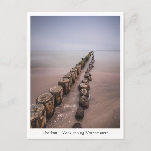 Baltische Zee Reisfoto Briefkaart (Voorkant)