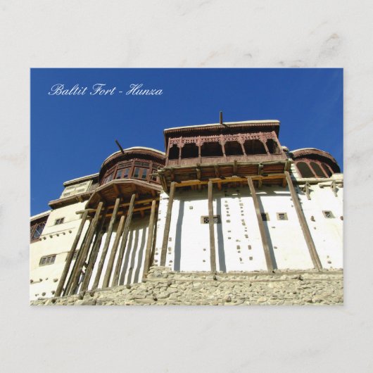 Baltit Fort, Hunza Valey, Pakistan Briefkaart (Voorkant)
