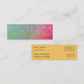 BALTIYSK, Jelly Bean Mini Visitekaartje (Voorkant / Achterkant)