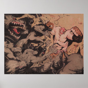 Balto aangevallen door werewolven poster