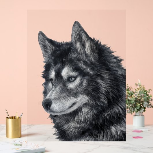 Balto Dog Acryl Bord (Huwelijk)