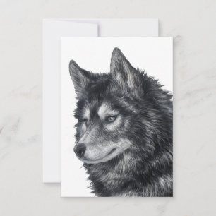Balto Dog Art Notitiekaartje
