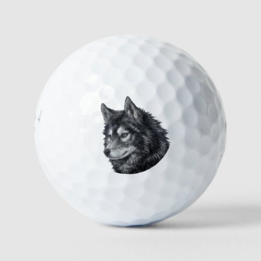 Balto Dog Golfballen (Voorkant)