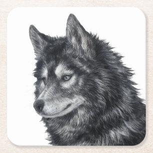Balto Dog Kartonnen Onderzetters