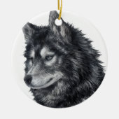 Balto Dog Keramisch Ornament (Voorkant)