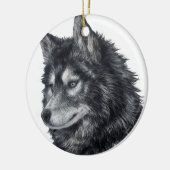Balto Dog Keramisch Ornament (Links)