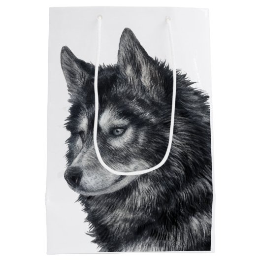 Balto Dog Medium Cadeauzakje (Achterkant)